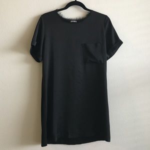Zara Collection Black T-Shirt Dress M